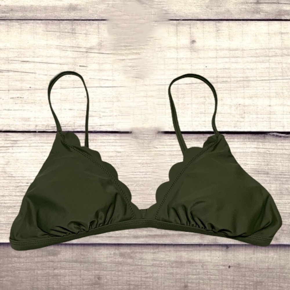 Green Bikini Top